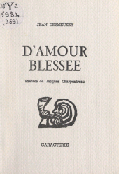 E-book, D'amour blessée, Caractères (réédition numérique FeniXX)