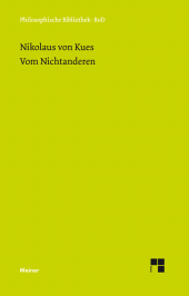 E-book, Vom Nichtanderen : De li non aliud, Felix Meiner Verlag