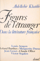 E-book, Figures de l'étranger dans la littérature française, FeniXX