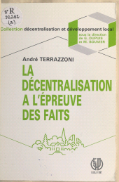 E-book, La décentralisation à l'épreuve des faits, FeniXX