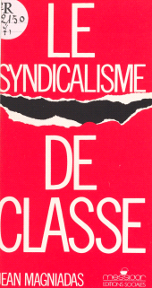 E-book, Le syndicalisme de classe, FeniXX