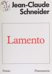 E-book, Lamento, Flammarion (réédition numérique FeniXX)