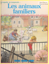 E-book, Les animaux familiers : De grand dessins pour rêver, des petits pour apprendre, Hachette (réédition numérique FeniXX)