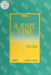 E-book, À juste titre, Hatier (réédition numérique FeniXX)