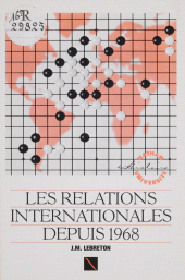 E-book, Les Relations internationales depuis 1968, Nathan (réédition numérique FeniXX)