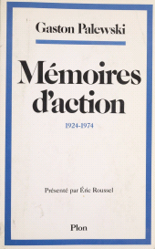 E-book, Mémoires d'action, Plon (réédition numérique FeniXX)