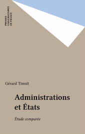 E-book, Administrations et États : Étude comparée, Presses universitaires de France (réédition numérique FeniXX)