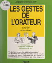 E-book, Les gestes de l'orateur, Retz (réédition numérique FeniXX)