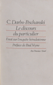 E-book, Le Discours du particulier : Essai sur l'enquête hérodotéenne, Seuil (réédition numérique FeniXX)