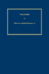 eBook, Œuvres complètes de Voltaire (Complete Works of Voltaire) 33 : Oeuvres alphabetiques (I), Voltaire Foundation