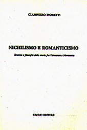 Chapter, Romanticismo e nichilismo (O. Spengler, L. Klages, A. Baeumler), Cadmo