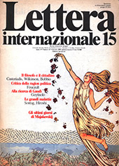 Fascicolo, Lettera internazionale : rivista trimestrale europea : 15, 1, 1988, Lettera Internazionale