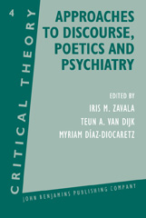 E-book, Approaches to Discourse, Poetics and Psychiatry, John Benjamins Publishing Company