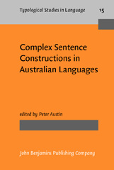 E-book, Complex Sentence Constructions in Australian Languages, John Benjamins Publishing Company