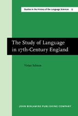 E-book, The Study of Language in 17th-Century England, Salmon, Vivian, John Benjamins Publishing Company