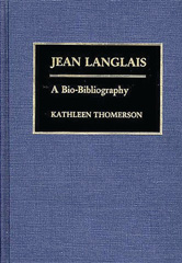 eBook, Jean Langlais, Thomerson, Kathleen, Bloomsbury Publishing