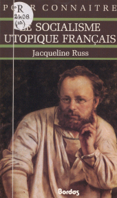 E-book, Le socialisme utopique français, Bordas (réédition numérique FeniXX)
