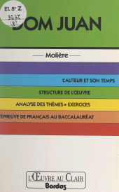 E-book, Dom Juan, Molière, Bordas (réédition numérique FeniXX)
