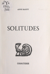 E-book, Solitudes, Caractères (réédition numérique FeniXX)