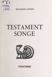 E-book, Testament songe, Caractères (réédition numérique FeniXX)