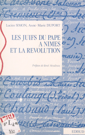 E-book, Les Juifs du Pape à Nîmes et la Révolution, Édisud (réédition numérique FeniXX)