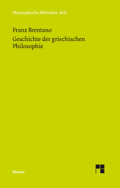 E-book, Geschichte der griechischen Philosophie, Felix Meiner Verlag
