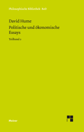 E-book, Politische und ökonomische Essays. Teilband 2, Felix Meiner Verlag