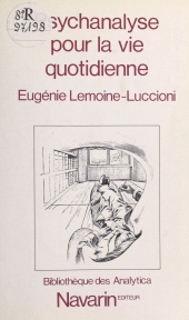E-book, Psychanalyse pour la vie quotidienne, FeniXX