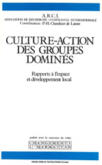 E-book, Culture-action des groupes dominés : Rapport à l'espace et développement local, L'Harmattan