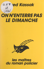 E-book, On n'enterre pas le dimanche, Éditions Du Masque (réédition numérique FeniXX)