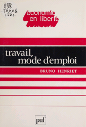 E-book, Travail : mode d'emploi, Presses universitaires de France (réédition numérique FeniXX)