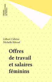E-book, Offres de travail et salaires féminins, Presses universitaires de France (réédition numérique FeniXX)