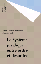 eBook, Le Système juridique entre ordre et désordre, Presses universitaires de France (réédition numérique FeniXX)