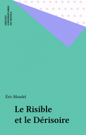 eBook, Le Risible et le Dérisoire, Presses universitaires de France (réédition numérique FeniXX)
