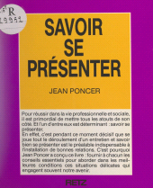 E-book, Savoir se présenter, Retz (réédition numérique FeniXX)