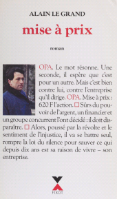 E-book, Mise à prix, Robert Laffont (réédition numérique FeniXX)