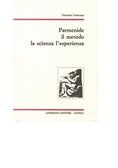 E-book, Parmenide : il metodo, la scienza, l'esperienza, Paolo Loffredo iniziative editoriali