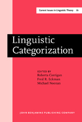 E-book, Linguistic Categorization, John Benjamins Publishing Company
