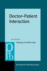 E-book, Doctor-Patient Interaction, John Benjamins Publishing Company