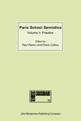 eBook, Paris School Semiotics, John Benjamins Publishing Company