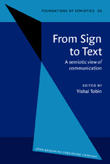 E-book, From Sign to Text, John Benjamins Publishing Company
