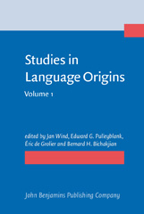 E-book, Studies in Language Origins, John Benjamins Publishing Company