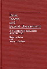 E-book, Rape, Incest, and Sexual Harassment, Bloomsbury Publishing