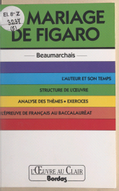 E-book, Le mariage de Figaro, Beaumarchais, Bordas (réédition numérique FeniXX)