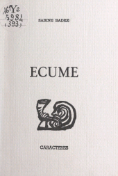 E-book, Écume, Caractères (réédition numérique FeniXX)