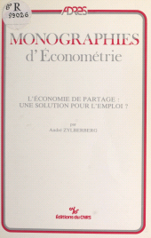 eBook, L'économie de partage : une solution pour l'emploi ?, CNRS Éditions (réédition numérique FeniXX)