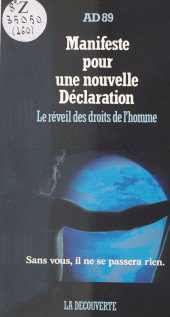 eBook, Manifeste pour une nouvelle Déclaration : le réveil des droits de l'homme : Le réveil des droits de l'homme, La Découverte (réédition numérique FeniXX)