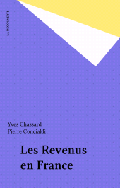 eBook, Les Revenus en France, La Découverte (réédition numérique FeniXX)