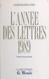 eBook, L'année des lettres 1989, La Découverte (réédition numérique FeniXX)
