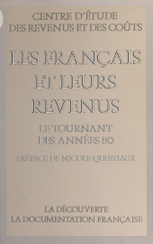 E-book, Les Français et leurs revenus : Le tournant des années 80, La Découverte (réédition numérique FeniXX)